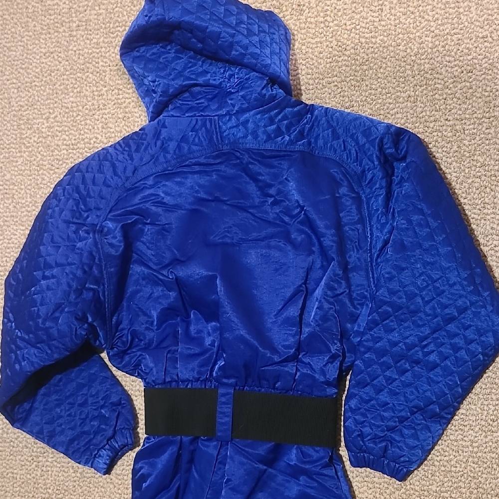 Vintage NILS Timberline One Piece Electric Blue Ski Suit 10 - Picture 6 of 7